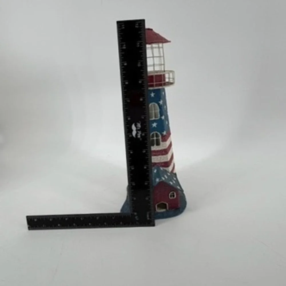 Unbranded patriotic lighthouse